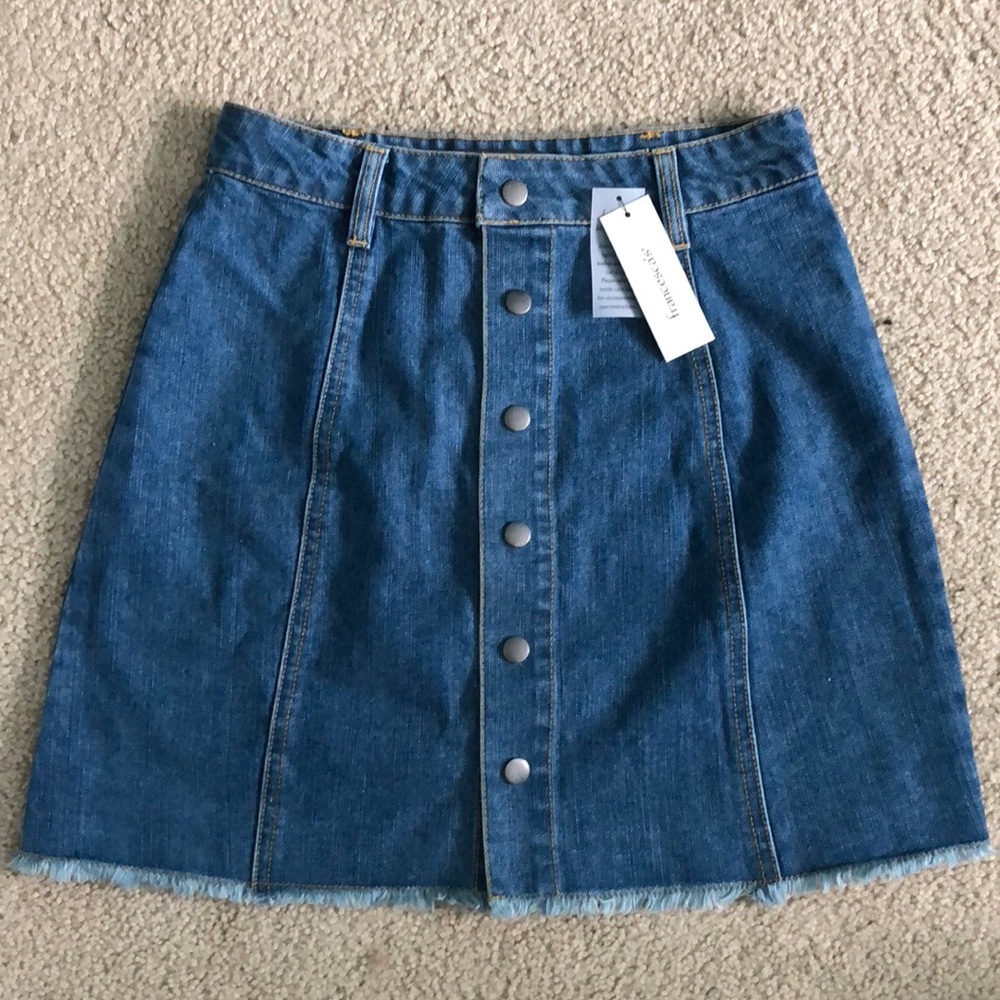 NWT: HARPER brand Francesca’s denim skirt